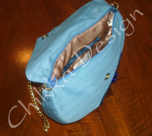 Borsa a tracolla mod. "INES" - immagine 5