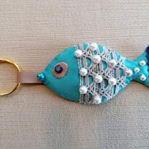 Portachiavi Pesce Azzurro