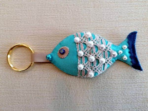 Portachiavi Pesce Azzurro